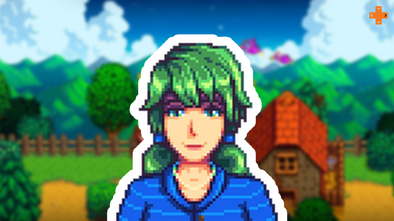 Caroline de Stardew Valley.