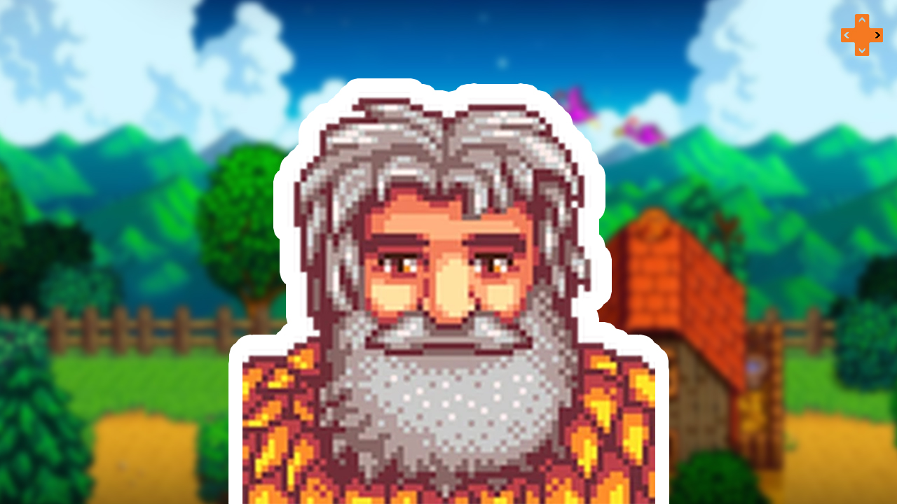 Linus de Stardew Valley.
