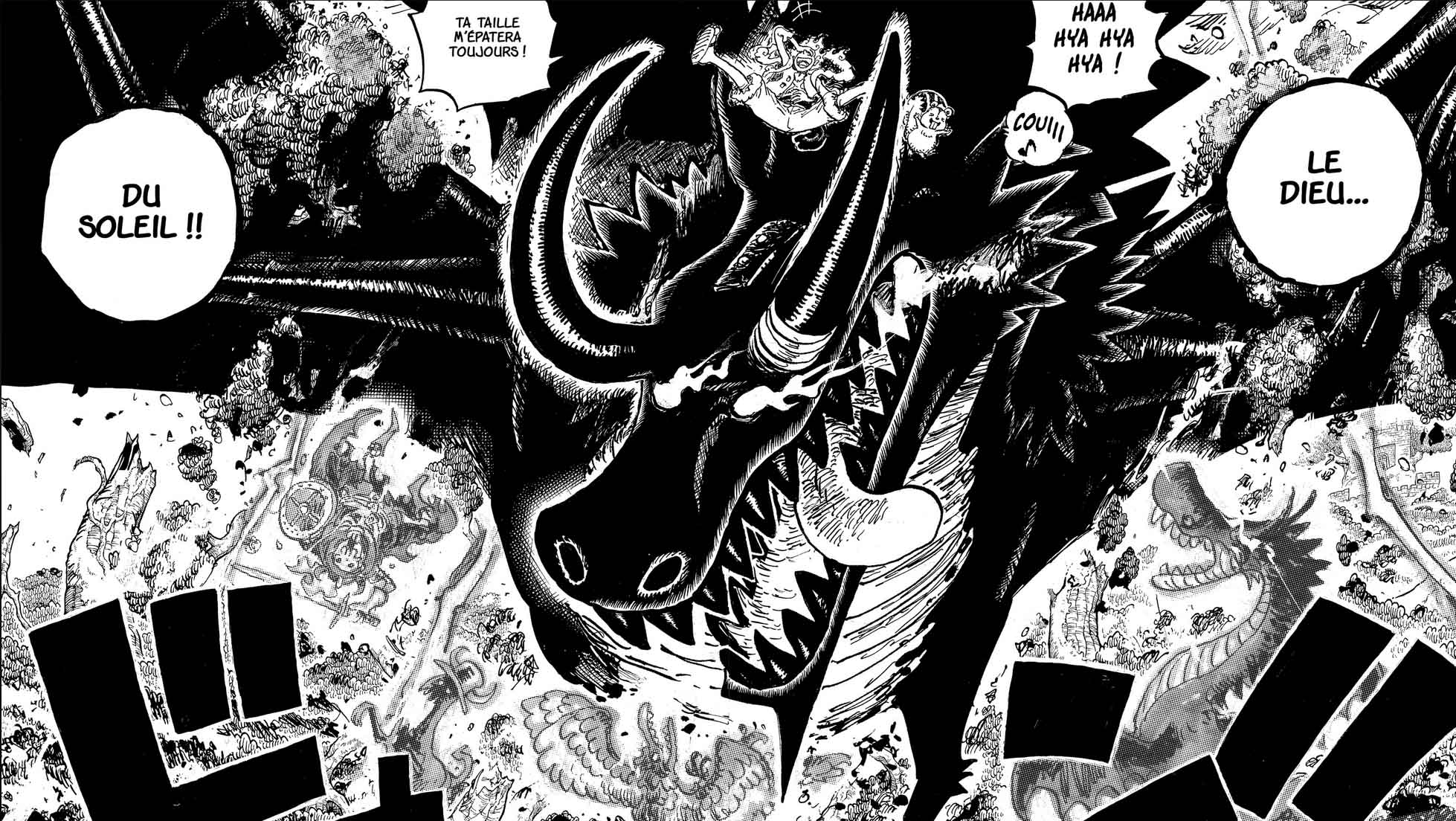 Loki rÃ©vÃ¨le sa forme de dragon dans One Piece.