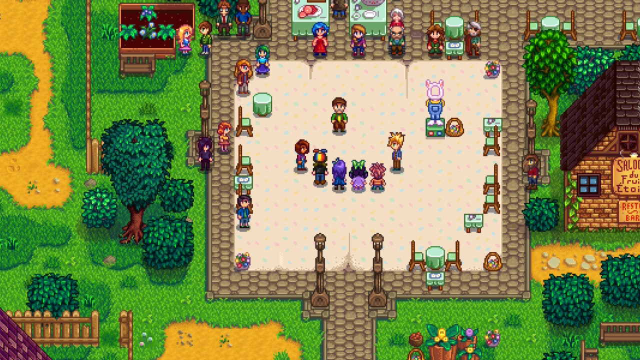 La fête des Åufs de Stardew Valley. La fête des Åufs de Stardew Valley.
