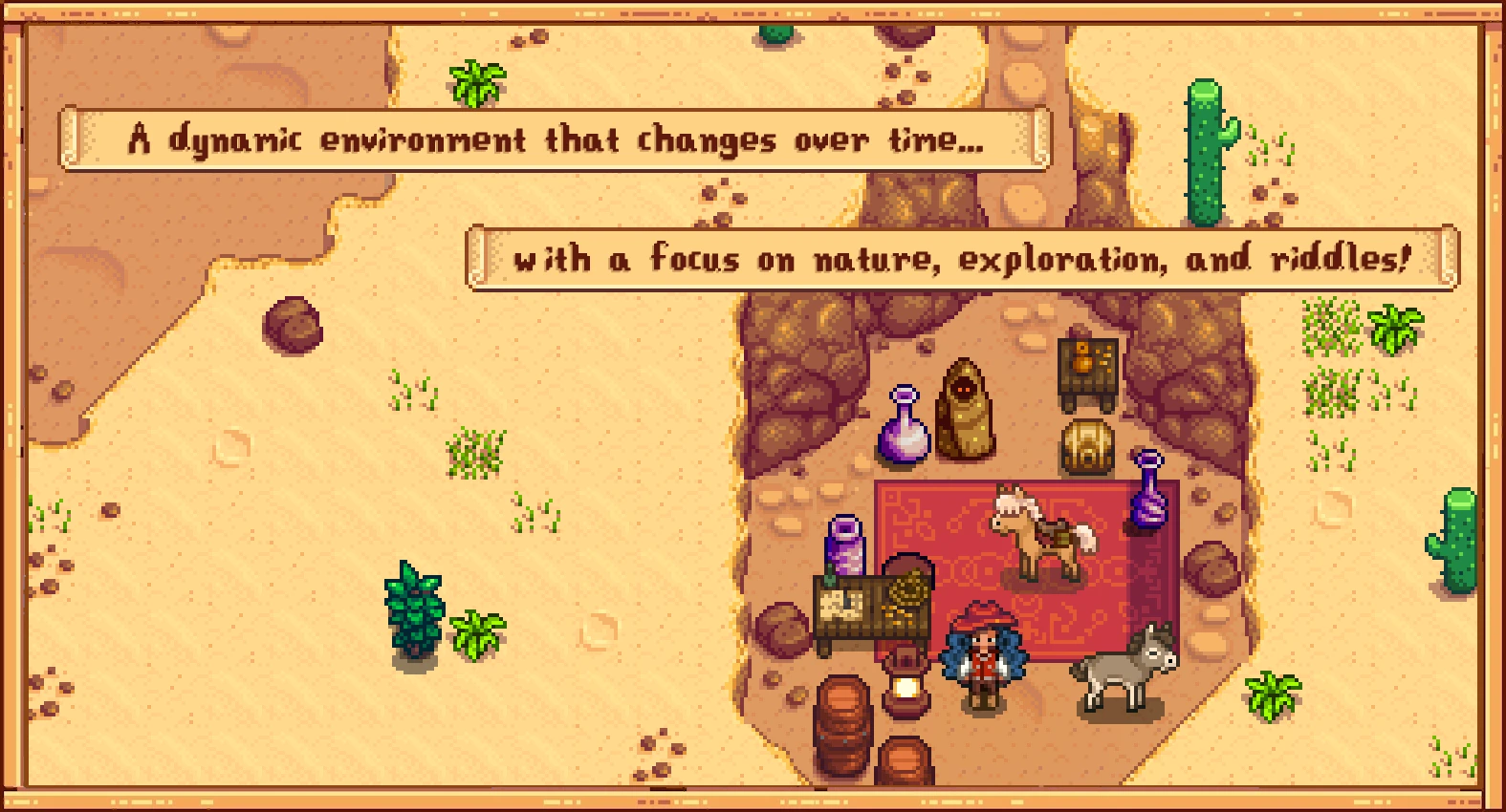 Le Mod Ecosystem Superpack propose un environnement qui Ã©volue pour Stardew Valley.