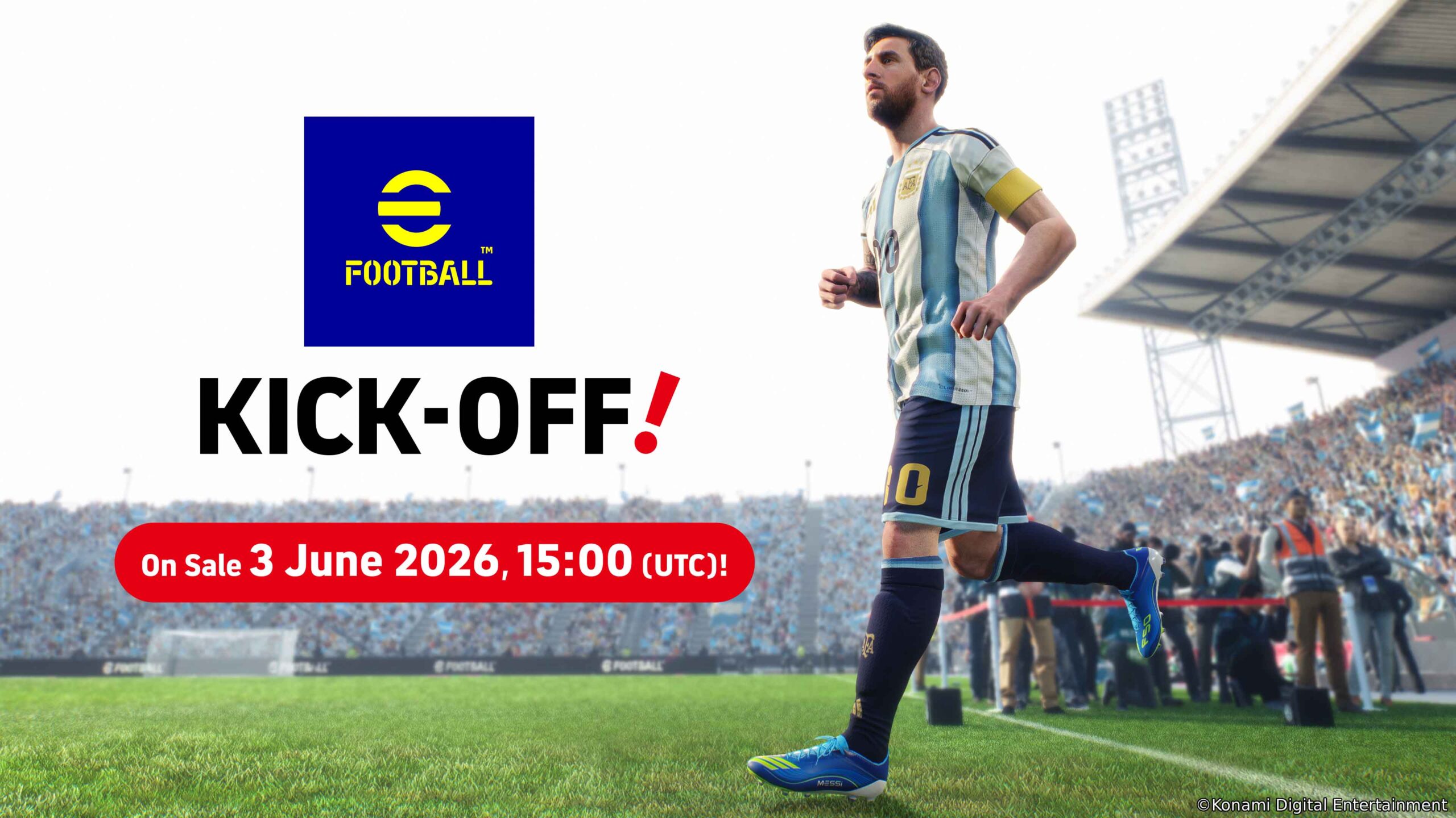eFootball Kick-Off sortira le 3 juin 2026 en exclusivitÃ© sur Nintendo Switch 2.
