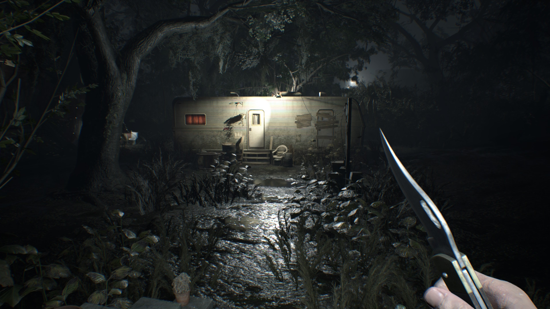 Resident Evil 7 : Caravane dans la nuit. Resident Evil 7 : Caravane dans la nuit.