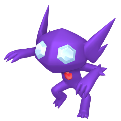 Le Pokémon Ténéfix. Le Pokémon Ténéfix.