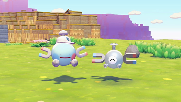 Magnéti donne la capacité vol magnétik dans Pokemon Pokopia. Magnéti donne la capacité vol magnétik dans Pokemon Pokopia.