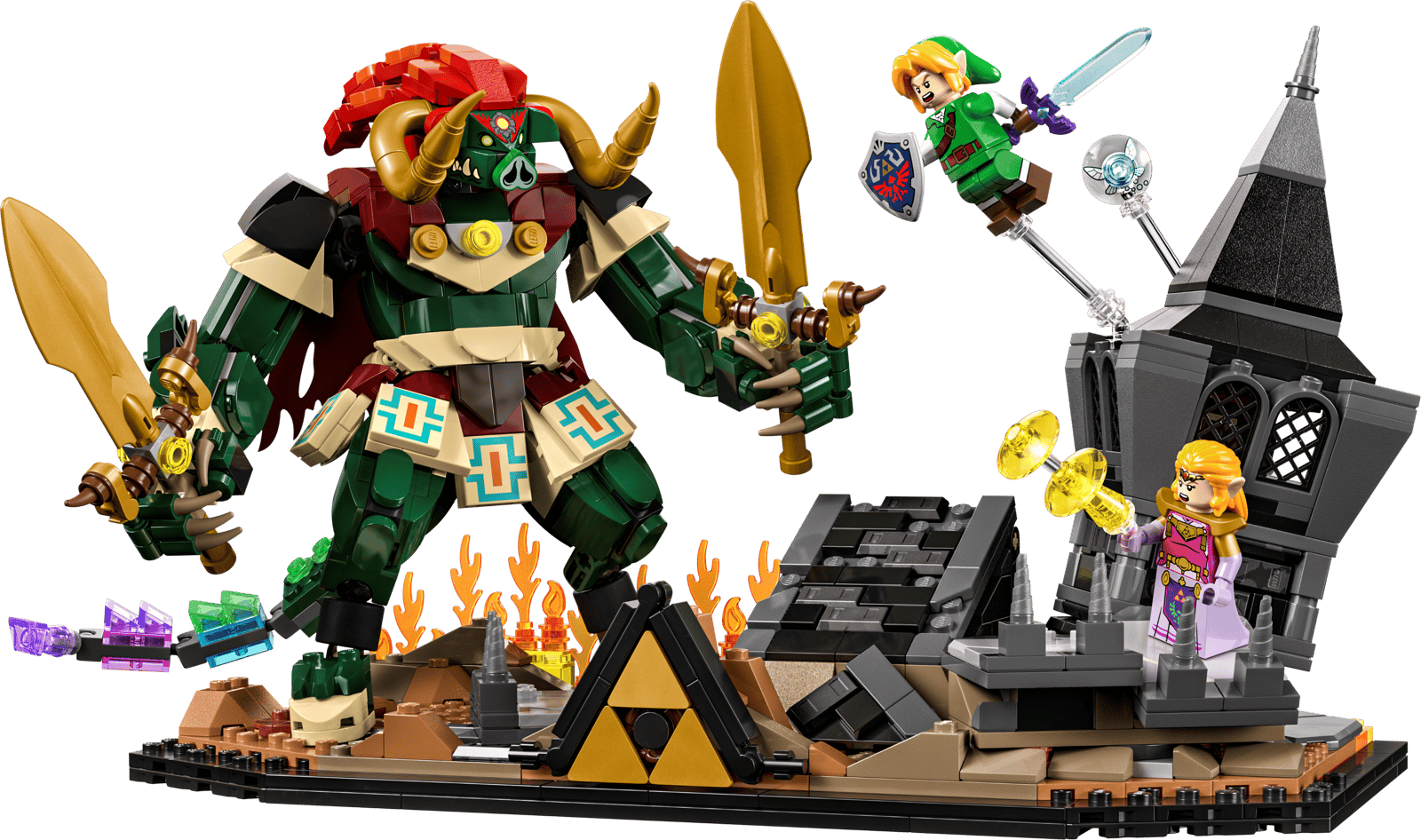 Set LEGO Zelda 77093 Ocarina of Time Combat final. Set LEGO Zelda 77093 Ocarina of Time Combat final.