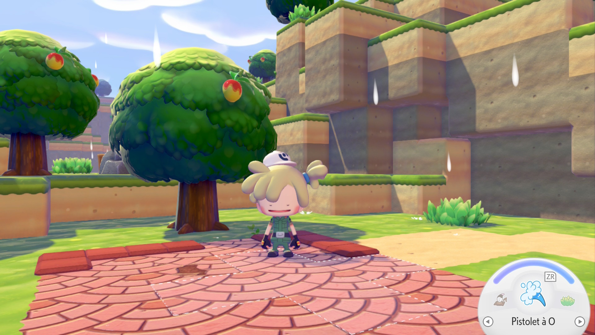 Arbre à baie mepo dans Pokemon Pokopia. Arbre à baie mepo dans Pokemon Pokopia.