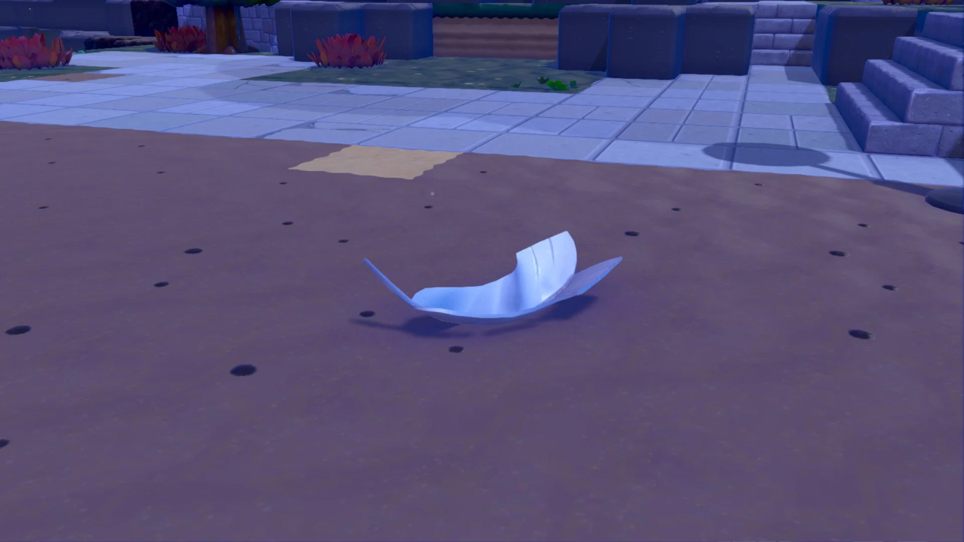 Une Argent'aile dans Pokemon Pokopia.