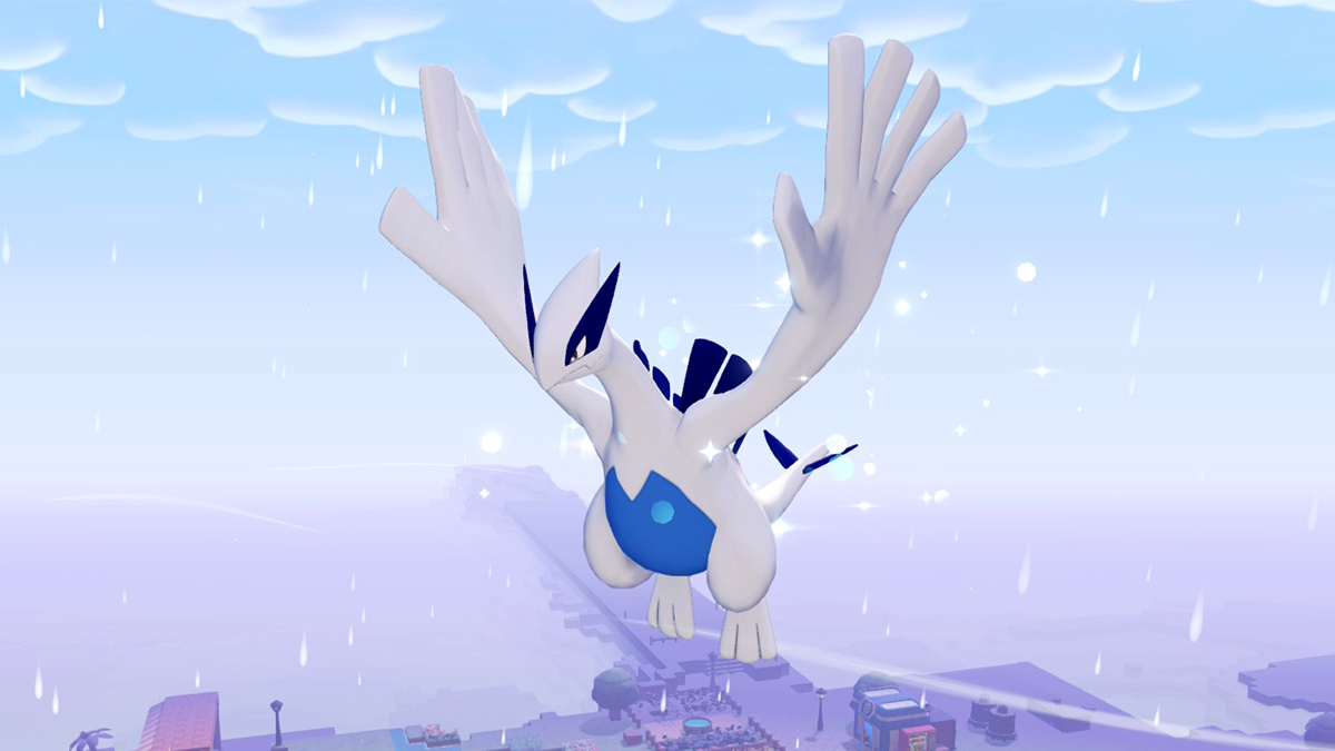 Lugia dans Pokemon Pokopia. Lugia dans Pokemon Pokopia.