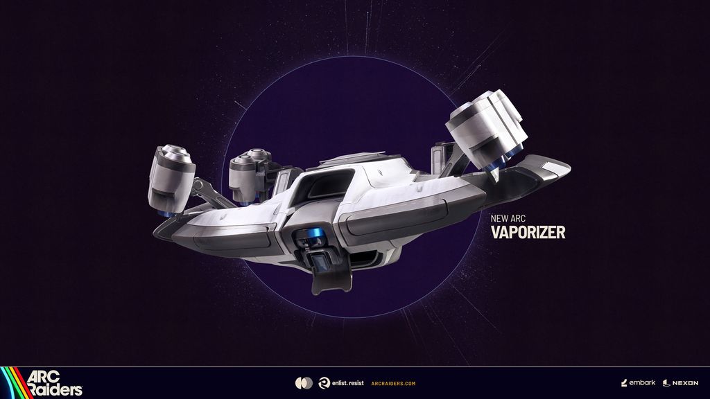 Le vaporizer dans Arc Raiders. Le vaporizer dans Arc Raiders.