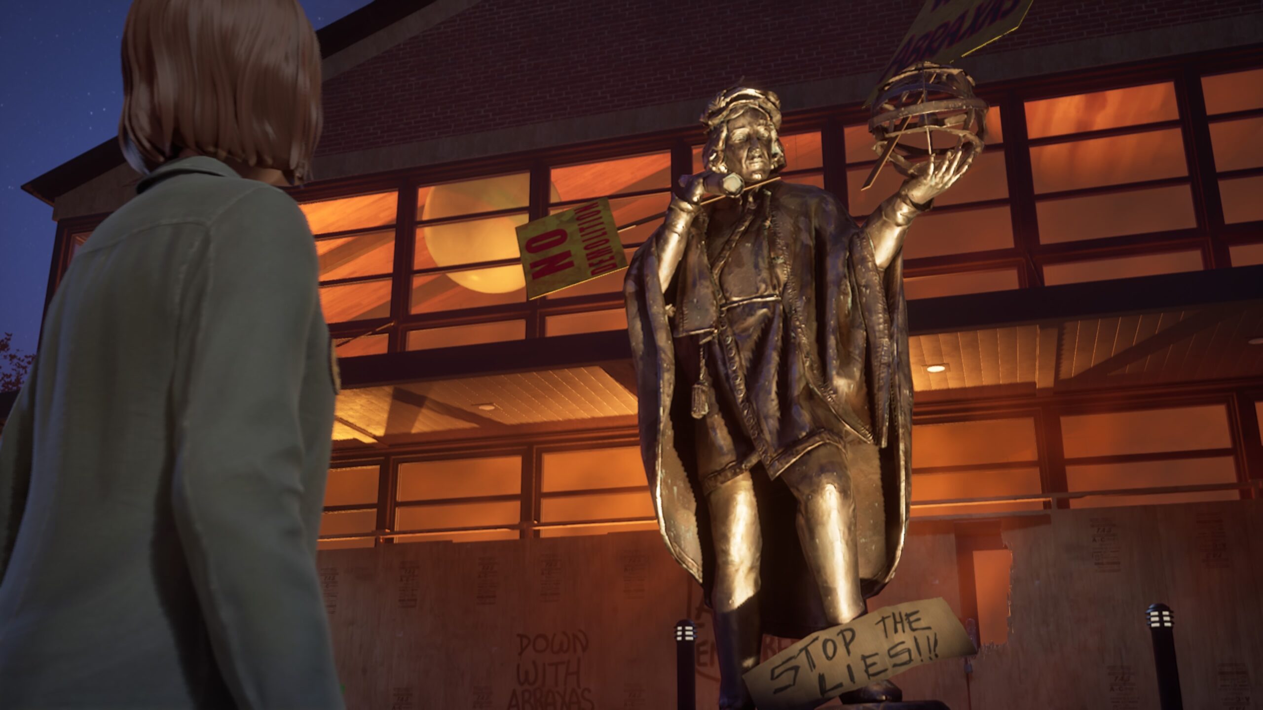 L'incendie ravage Caledon dans Life is Strange Reunion.