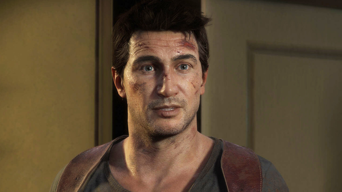 Nathan Drake dans Uncharted 4. Nathan Drake dans Uncharted 4.