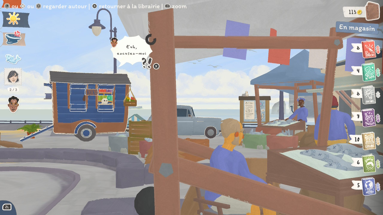 Le marchÃ© s'installe aussi sur le port.