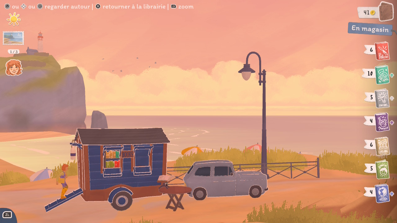 La plage de Tiny Bookshop. La plage de Tiny Bookshop.