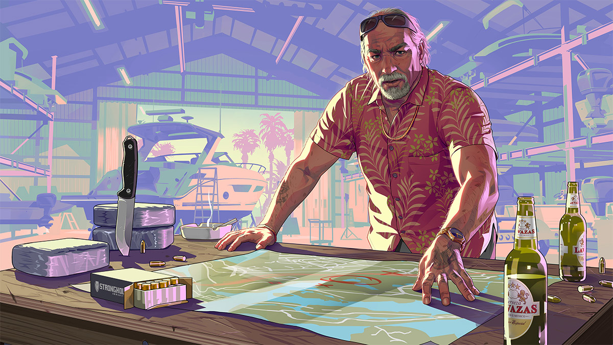 Artwork de Brian Heder de GTA 6. Artwork de Brian Heder de GTA 6.
