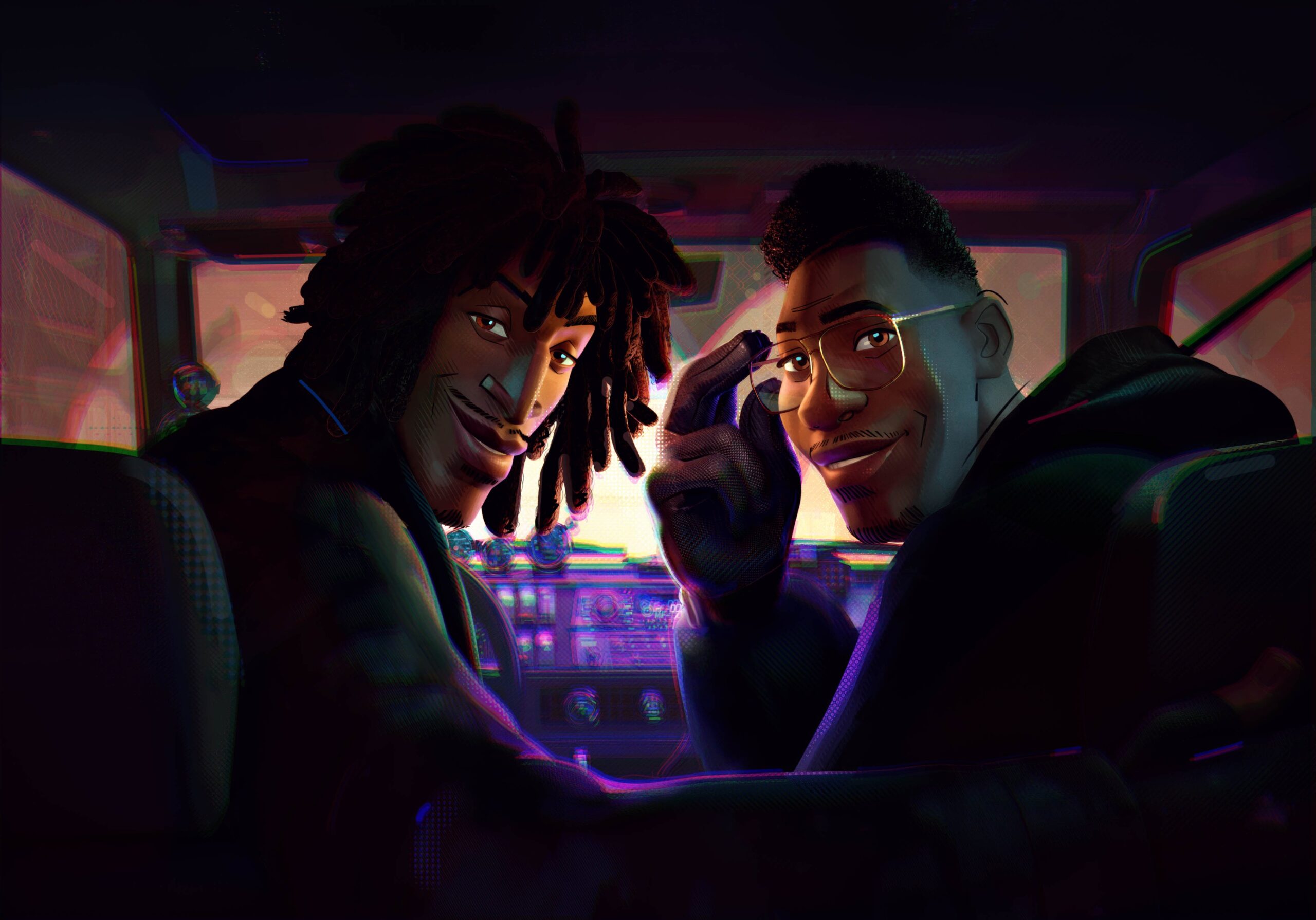 Spider-Man Beyond the Spider-Verse réunit Aaron et Jefferson Davis. Spider-Man Beyond the Spider-Verse réunit Aaron et Jefferson Davis.