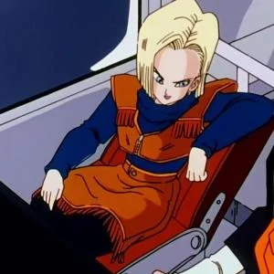 C-18 en cow-boy dans Dragon Ball Z.