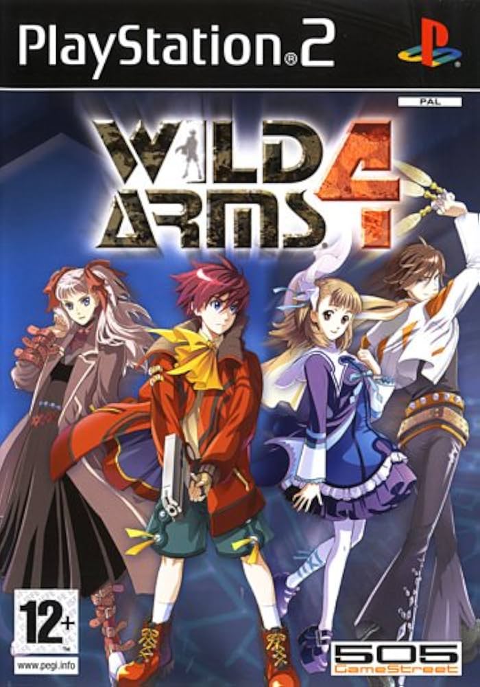 Jaquette PS2 de Wild Arms 4.
