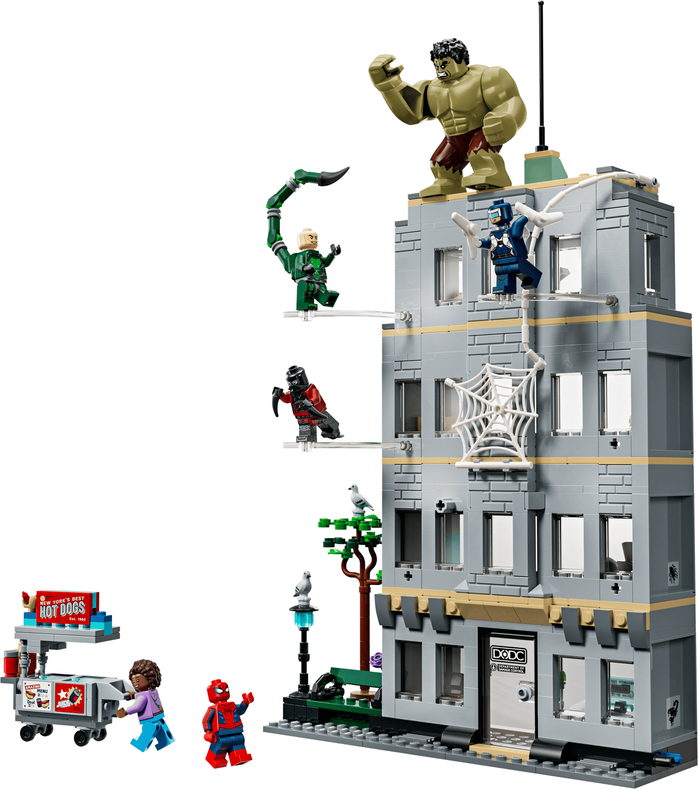 Affrontement légendaire lego avec Spider-Man et Hulk. Affrontement légendaire lego avec Spider-Man et Hulk.