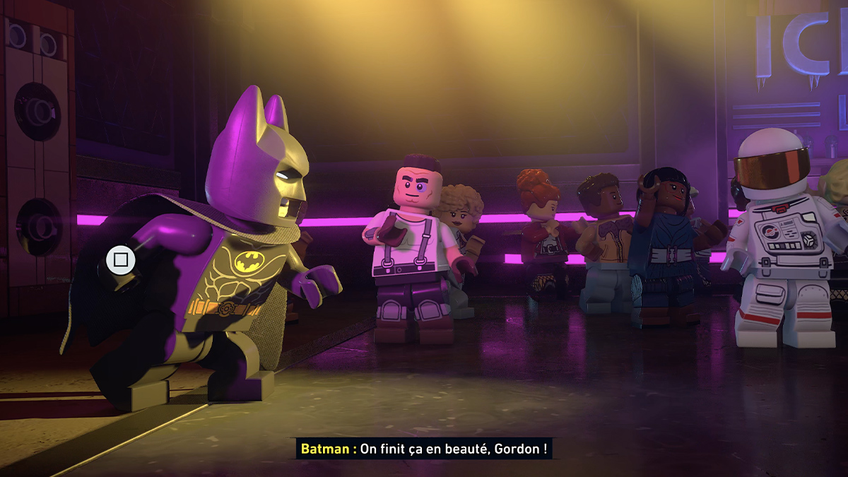 Batman et Gordon font le spectacle.