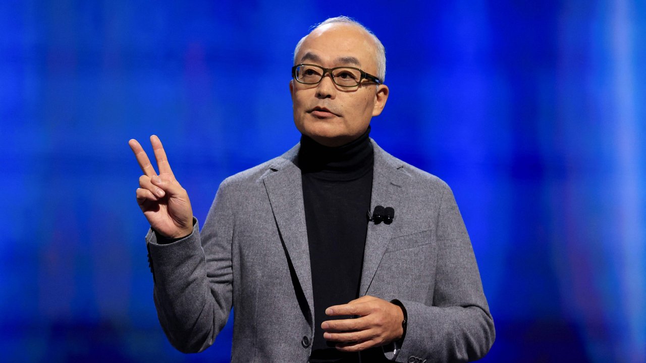 Hiroki Totoki, pdg du groupe Sony. Hiroki Totoki, pdg du groupe Sony.