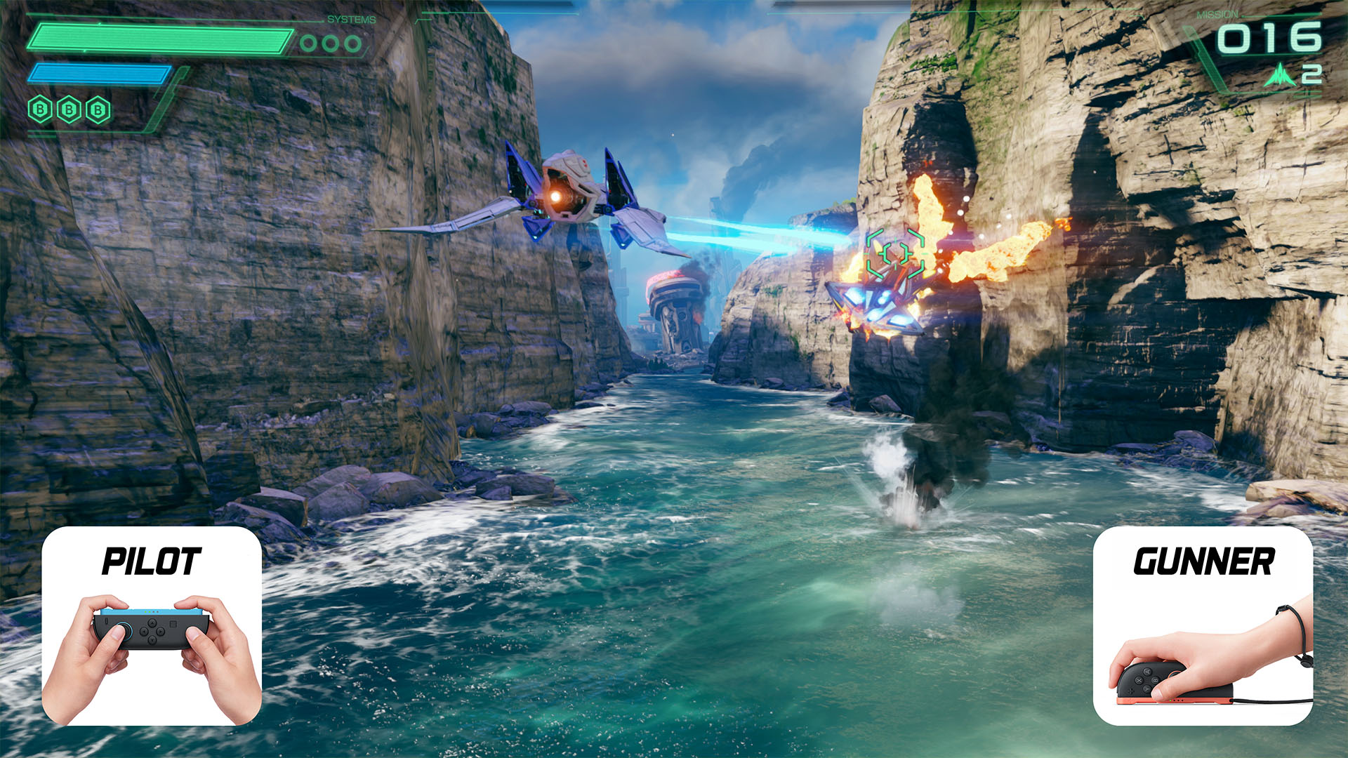 Star Fox en co-op locale.