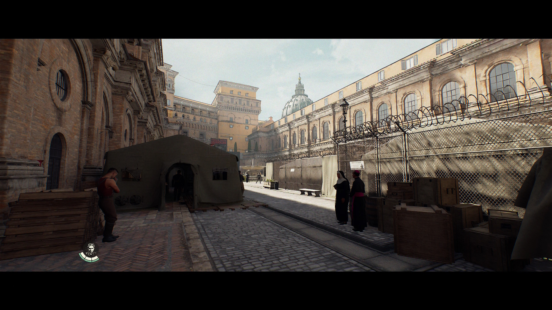 Le Vatican dans Indiana Jones et le Cercle ancien.