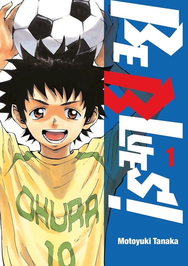 Tome 1 du manga de foot Be Blues. Tome 1 du manga de foot Be Blues.