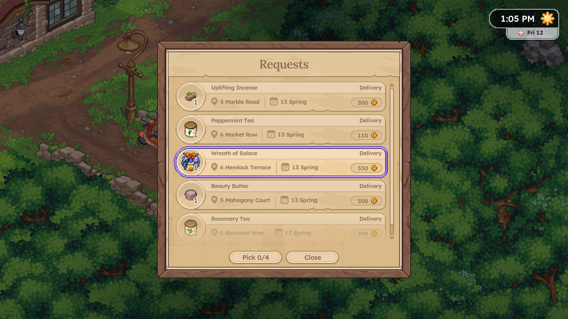 Comme stardew valley, vous pouvez remplir des quêtes. Comme stardew valley, vous pouvez remplir des quêtes.