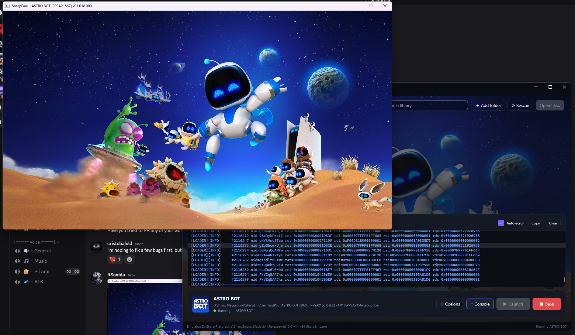 Astro Bot en Ã©mulation PC.