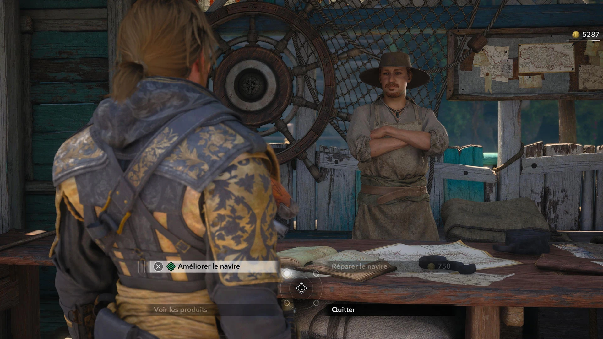 Un capitaine de port dans Assassin's Creed Black Flag Resynced. Un capitaine de port dans Assassin's Creed Black Flag Resynced.