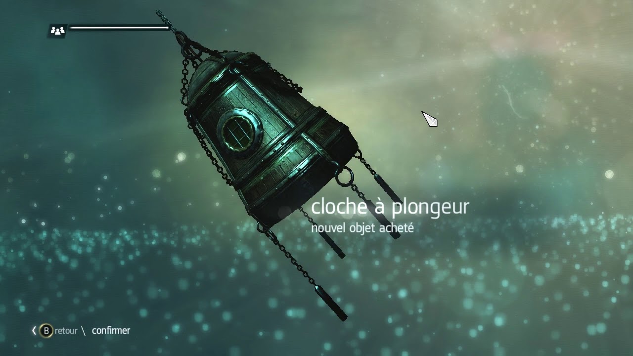 La cloche de plongeÌe d'Assassin's Creed Black Flag Resynced.