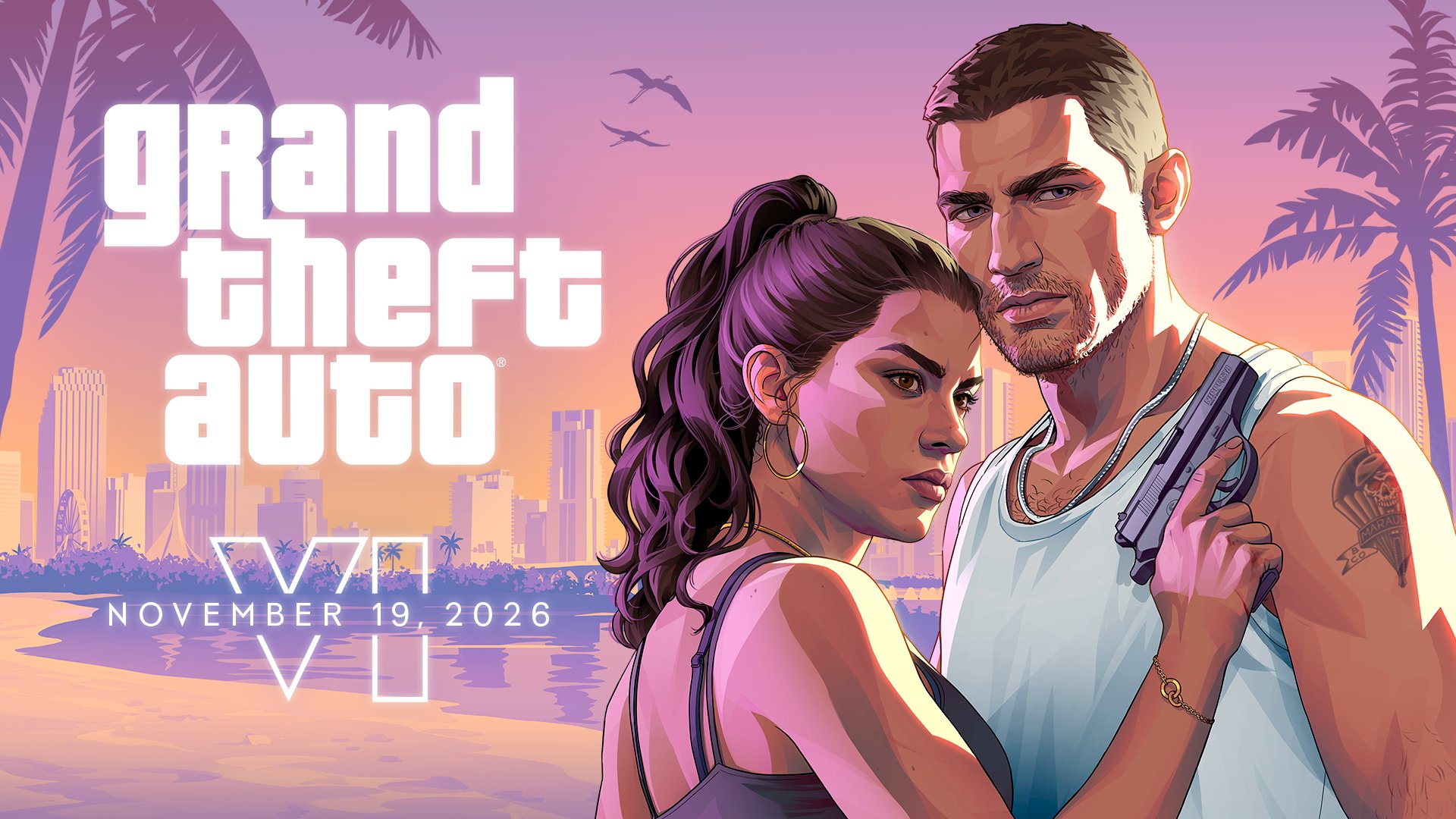 GTA 6 le 19 novembre 2026 sur ps5 et xbox series.