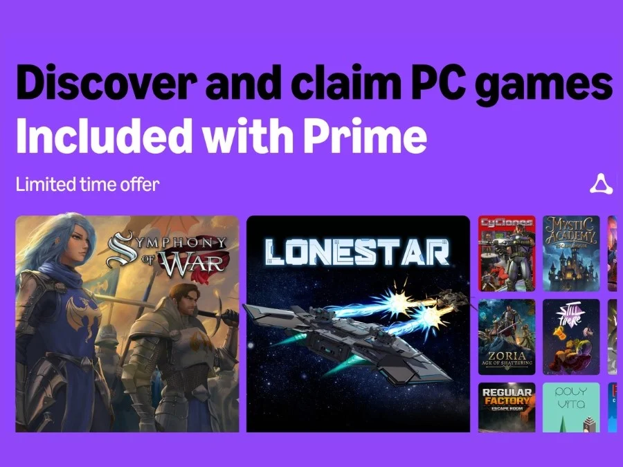 Prime gaming amazon luna jeux gratuits juillet 2026.