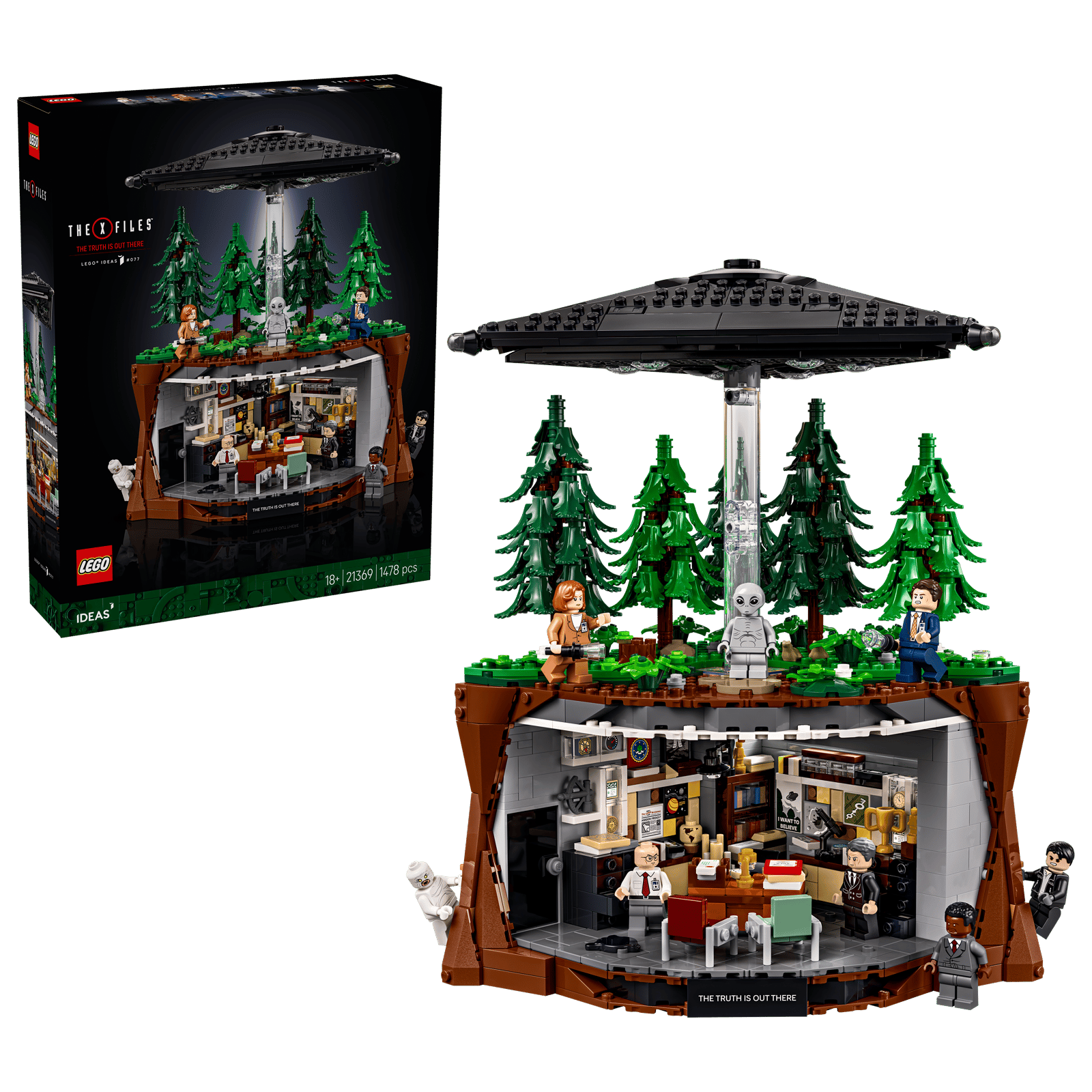 Set lego x files.