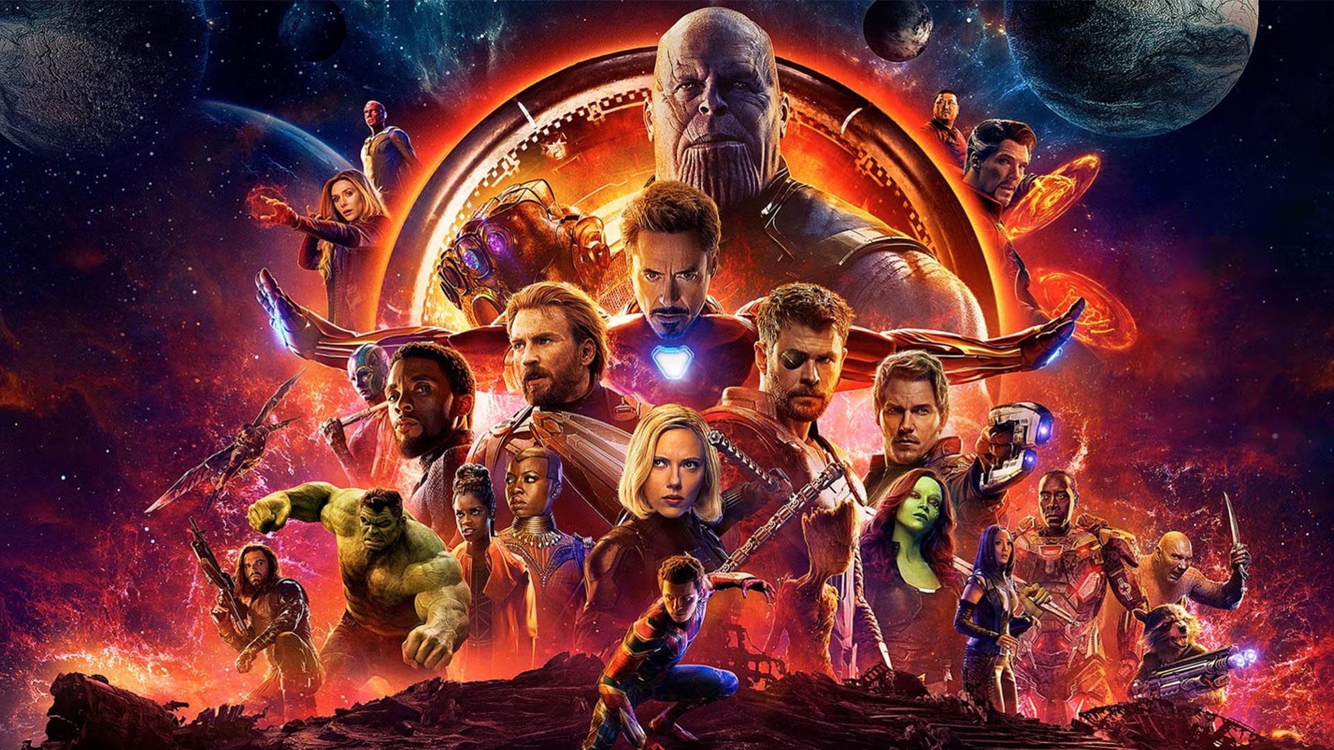 Avengers Infinity War.