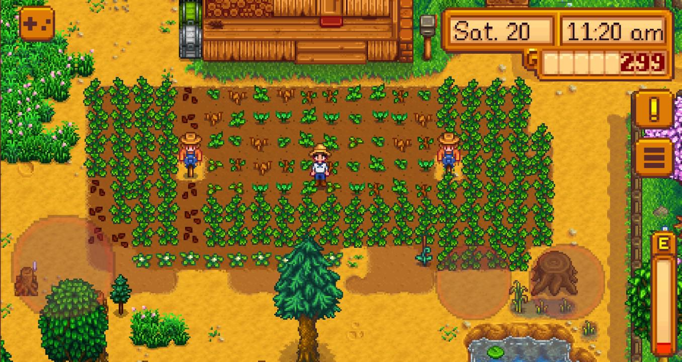 Stardew Valley encourage Ã  planter des fraises au printemps.