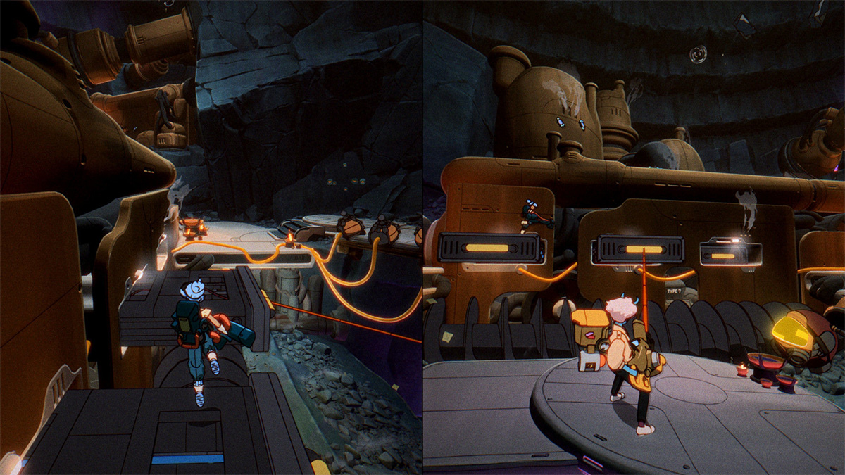 Le gameplay d'orbitals.