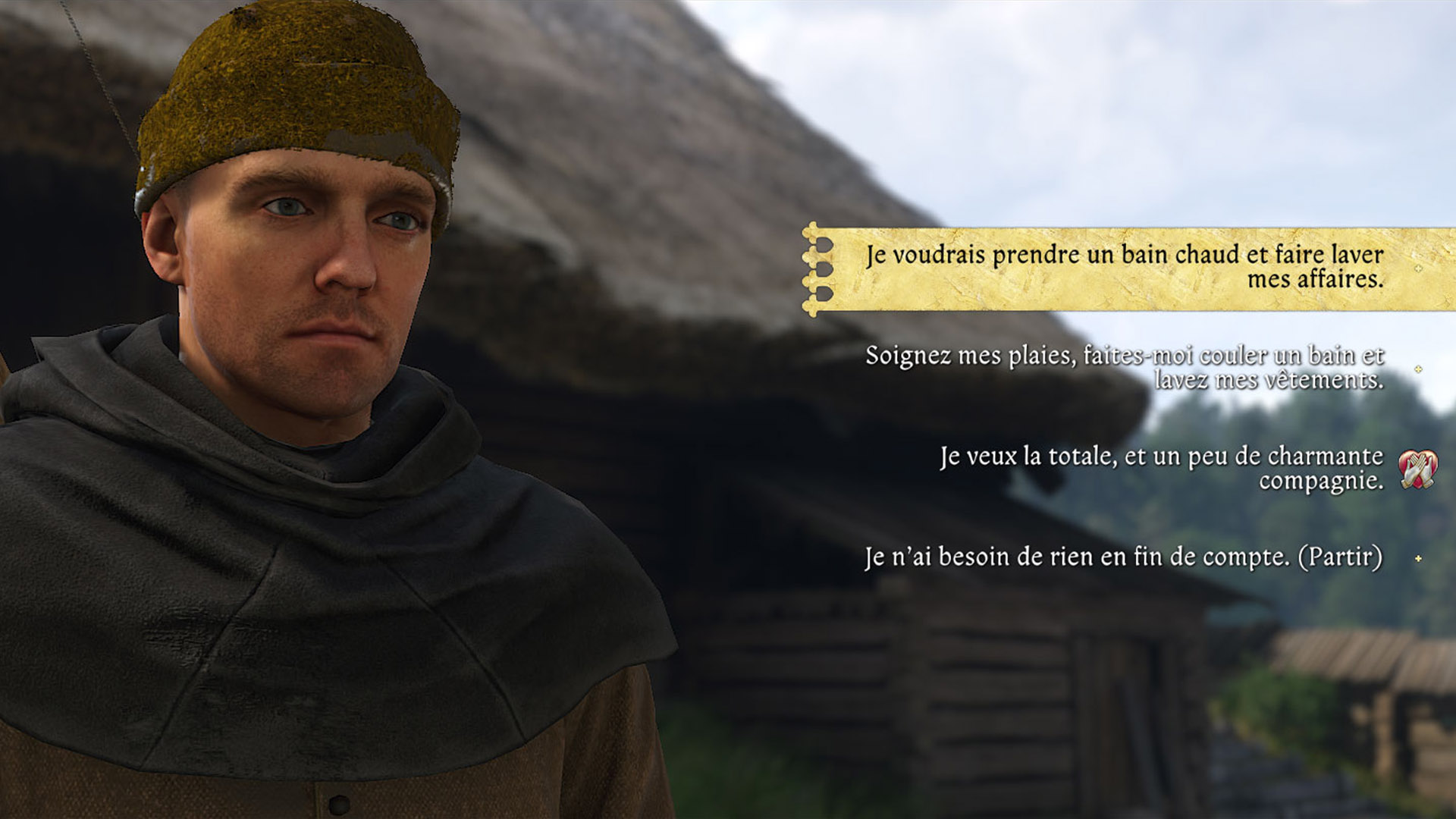 Les services des bains dans KCD 2.
