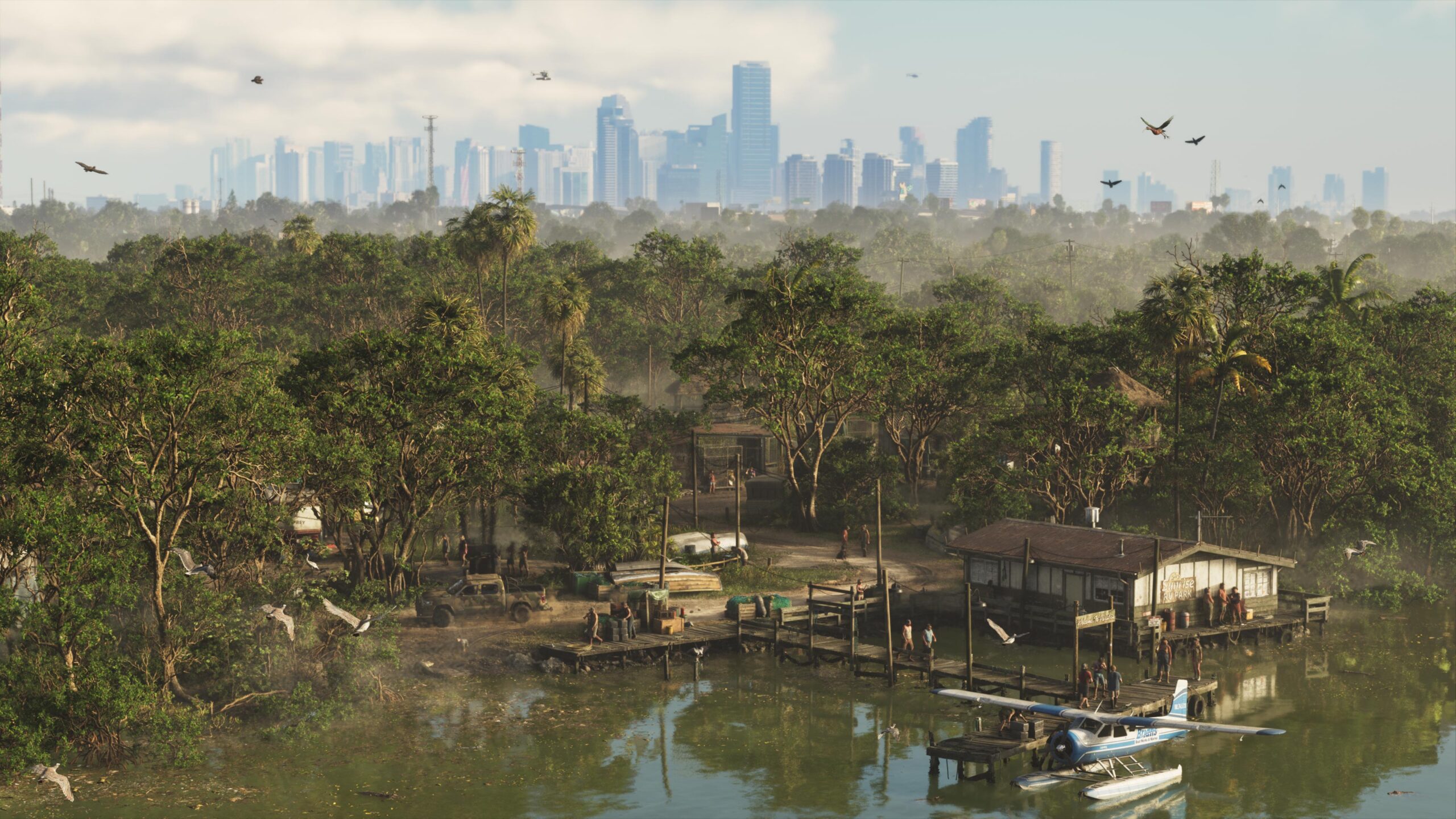 La région de Grassrivers dans Grand Theft Auto VI. La région de Grassrivers dans Grand Theft Auto VI.