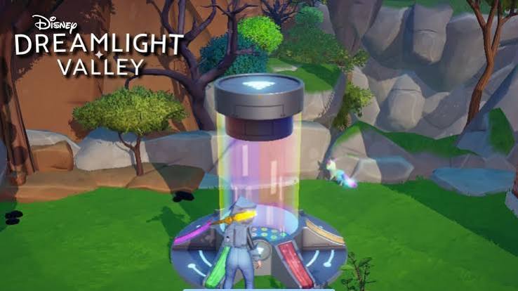Disney Dreamlight Valley donne accÃ¨s au multijoueur via une station.