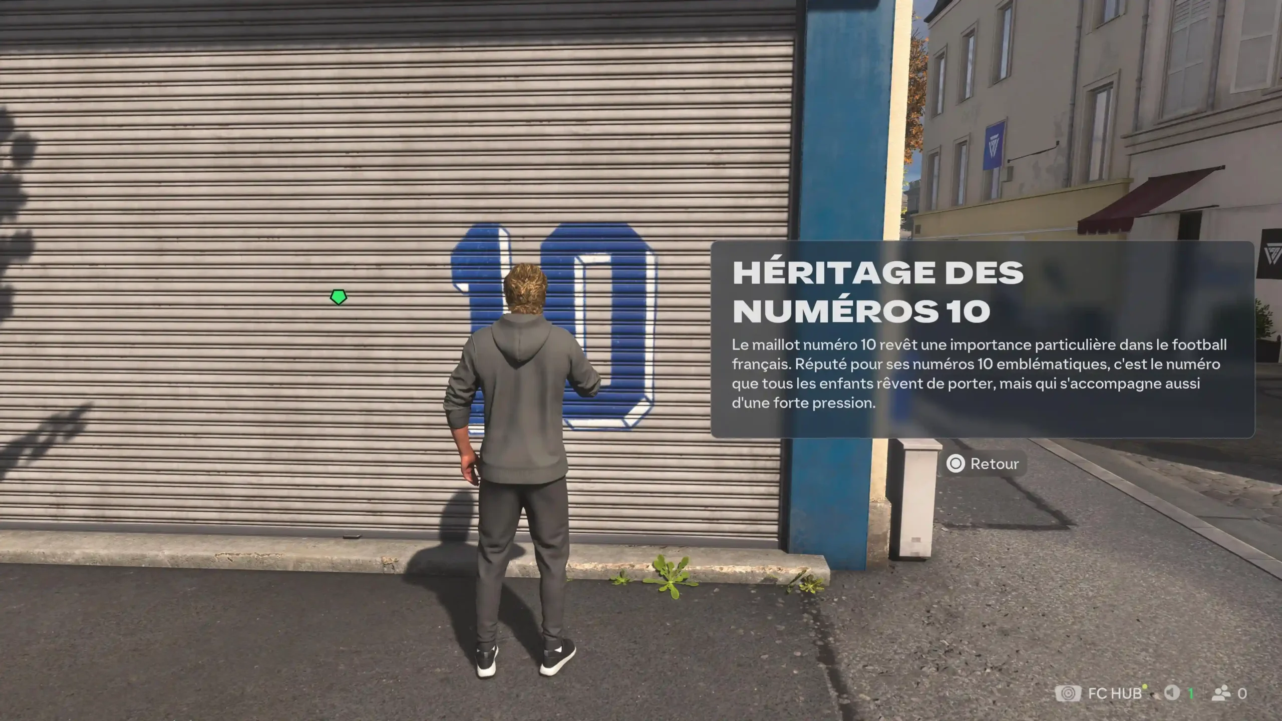 EA FC 27 dévoile une anecdote sur le numéro 10 dans le mode The Grounds. EA FC 27 dévoile une anecdote sur le numéro 10 dans le mode The Grounds.
