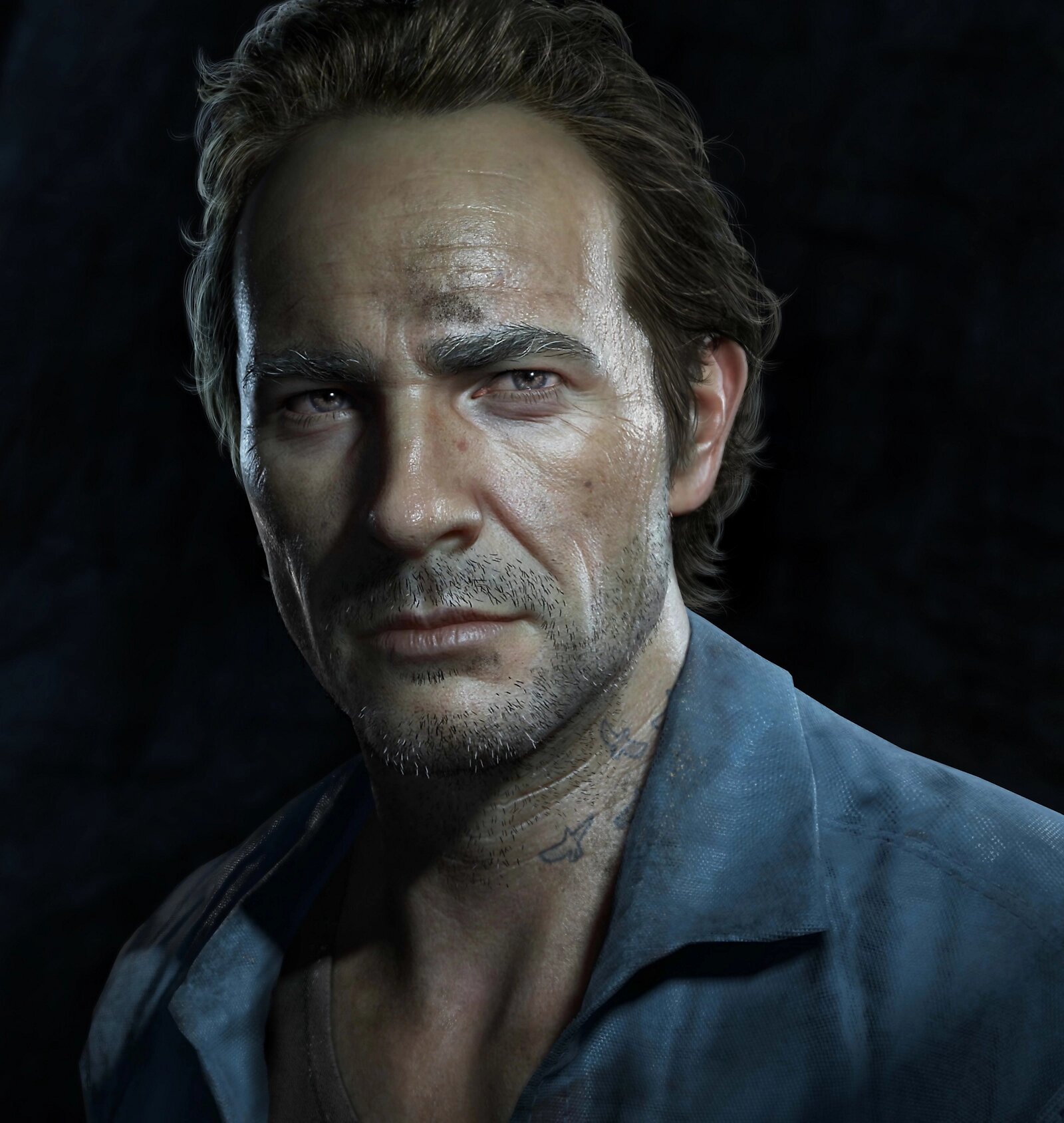 Sam Drake d'Uncharted 4.
