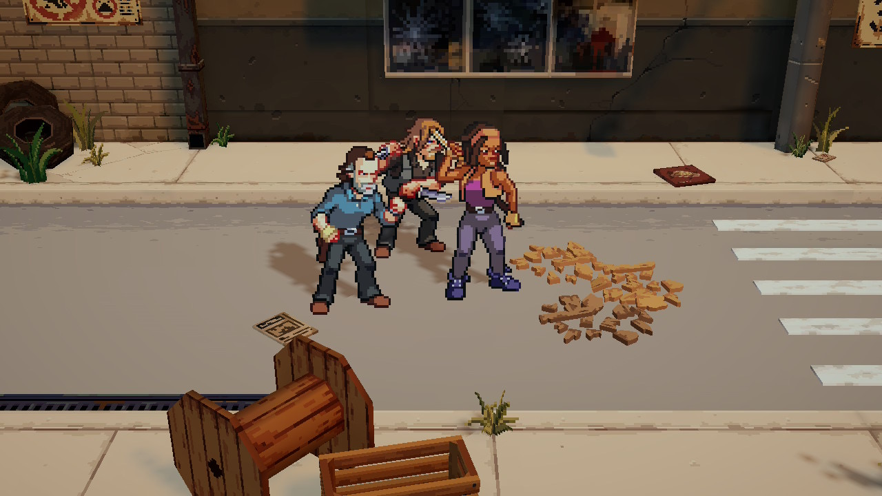 The Walking Dead Streets of Survival vous fait jouer Rick, Daryl et Michonne.