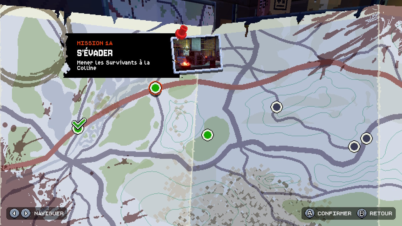 The Walking Dead Streets of Survival vous fait passer de mission en mission à travers une map. The Walking Dead Streets of Survival vous fait passer de mission en mission à travers une map.