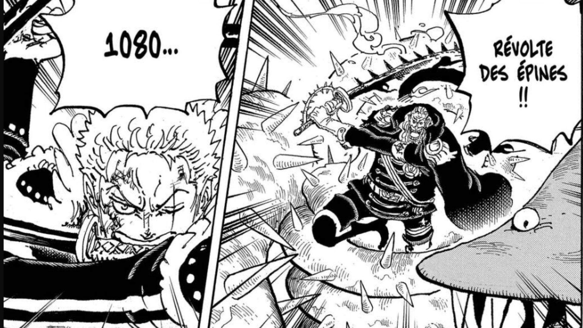 One Piece 1194 : Zoro contre Sommers. One Piece 1194 : Zoro contre Sommers.