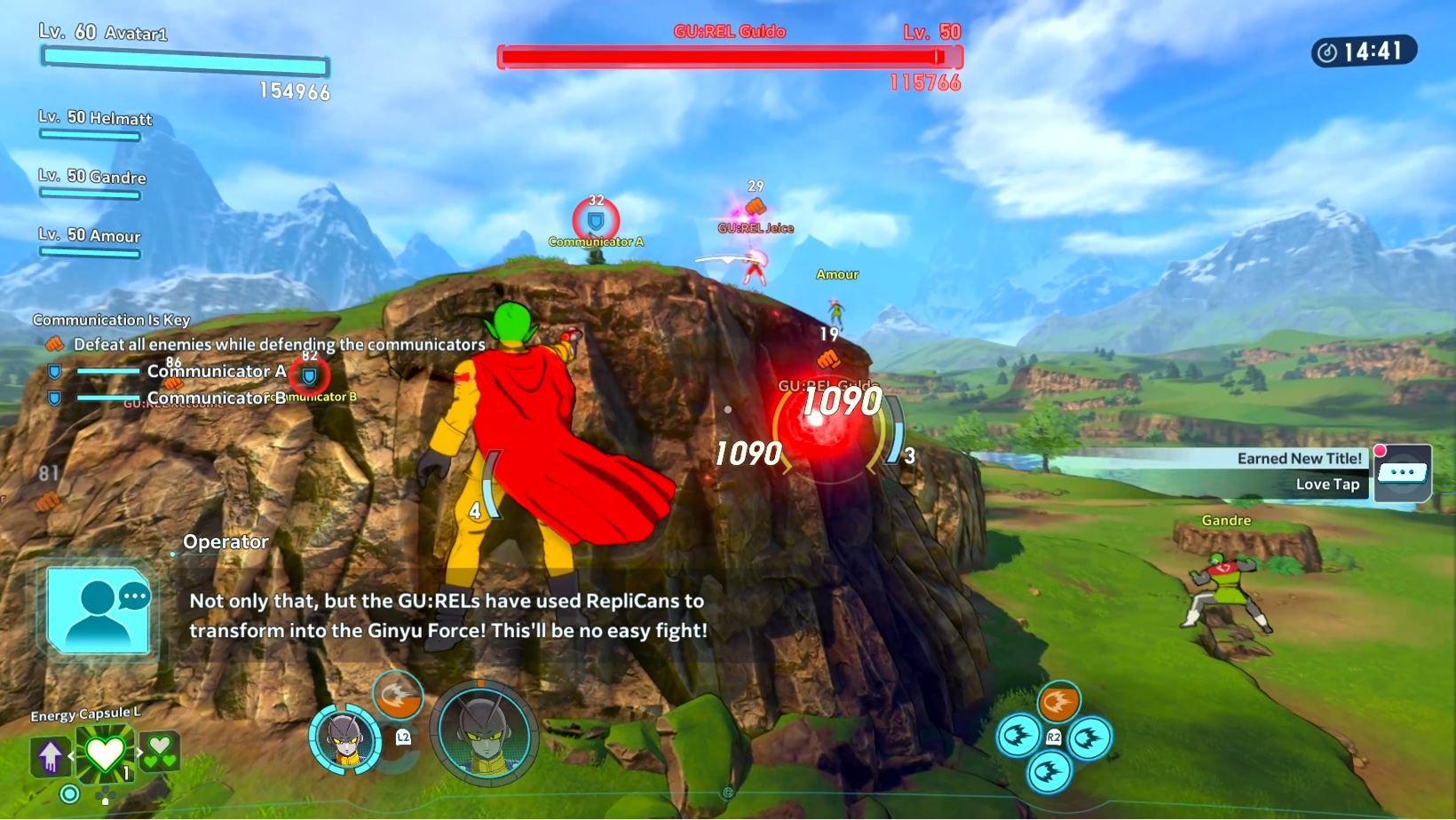 Exemple d'attaque à distance dans Dragon Ball Xenoverse 3. Exemple d'attaque à distance dans Dragon Ball Xenoverse 3.