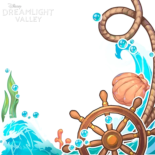 Le cadre photo mer des souvenirs offert pour Disney Dreamlight Valley.