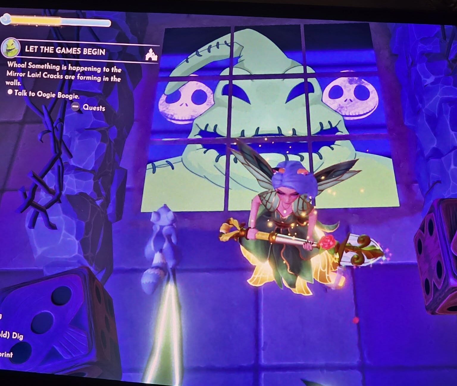 Soluce du puzzle du dÃ©fi 5 Oogie Boogie.