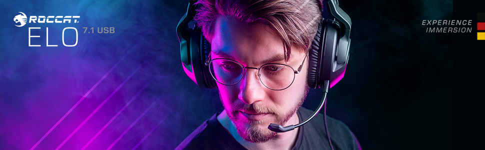 roccat casque gaming elo 7.1 USB